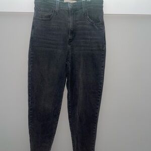 Levi's Black Straight Leg Jeans